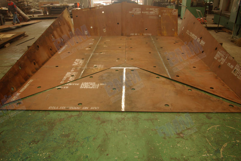 礦車車廂底板、側板